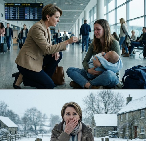 Uçağına yetişmek için acele eden bir iş kadını, çocuğuyla birlikte evsiz bir kadına acıdı ve onlara evinin anahtarlarını verdi: “Üç ay boyunca şehirde olmayacağım, şimdilik orada kalın”