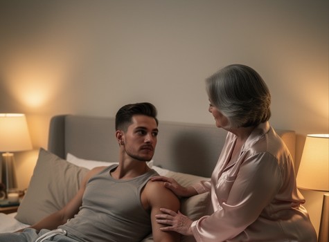 Ölmek üzere olan annesini kurtarmak için 60 yaşında bir kadınla bir gece kaldı; daha sonra keşfettiği şey onu değiştirdi…